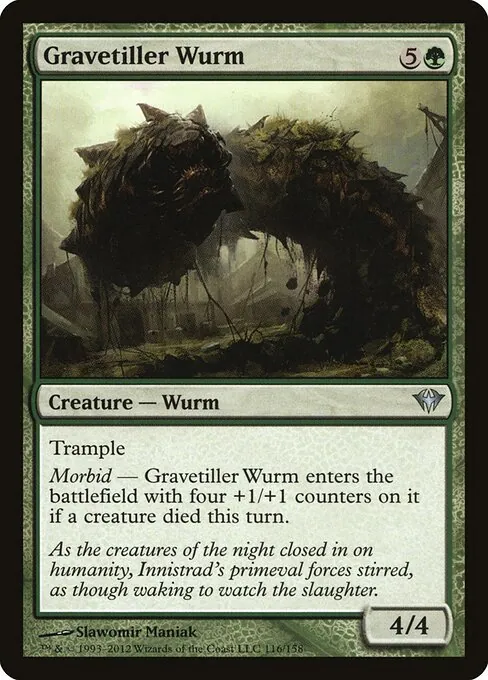 Gravetiller Wurm 116/158