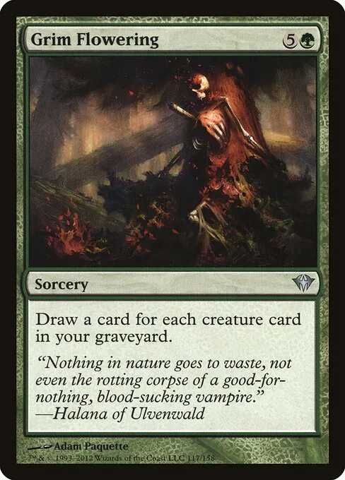 Grim Flowering 117/158