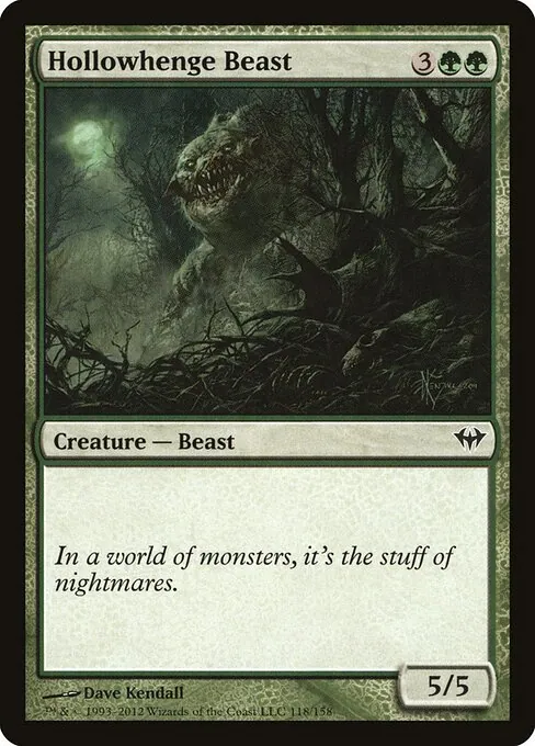 Hollowhenge Beast 118/158