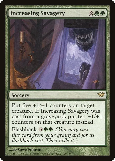 Increasing Savagery 120/158