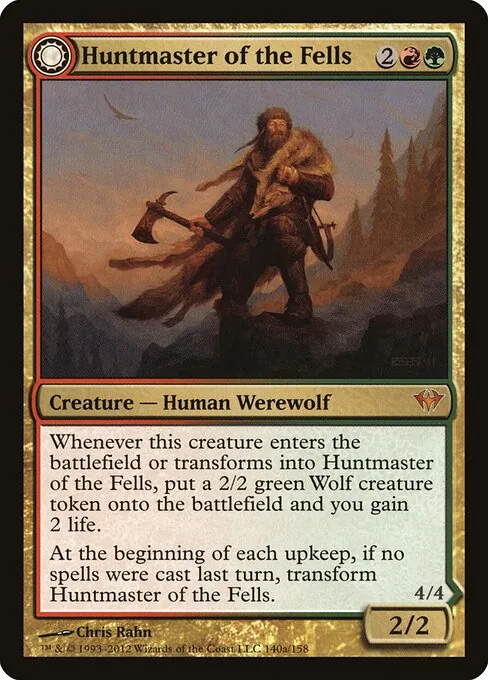 Huntmaster of the Fells // Ravager of the Fells 140/158