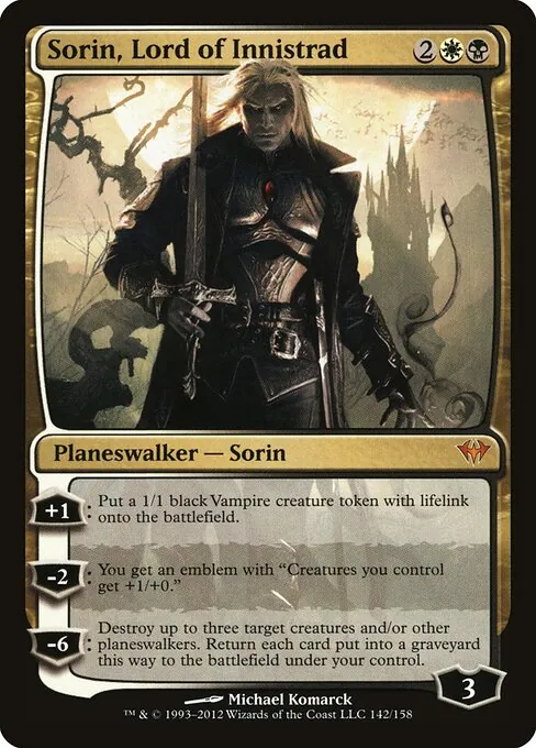 Sorin, Lord of Innistrad 142/158