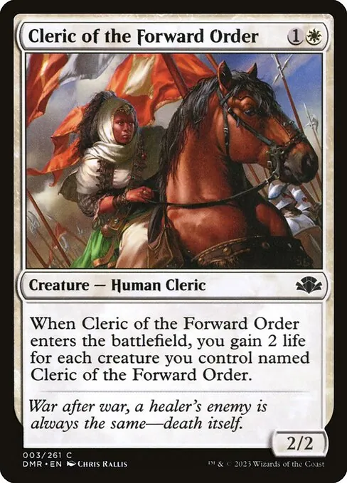 Cleric of the Forward Order 003/271