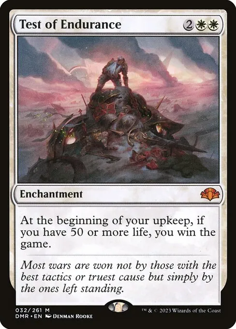 Test of Endurance 032/271