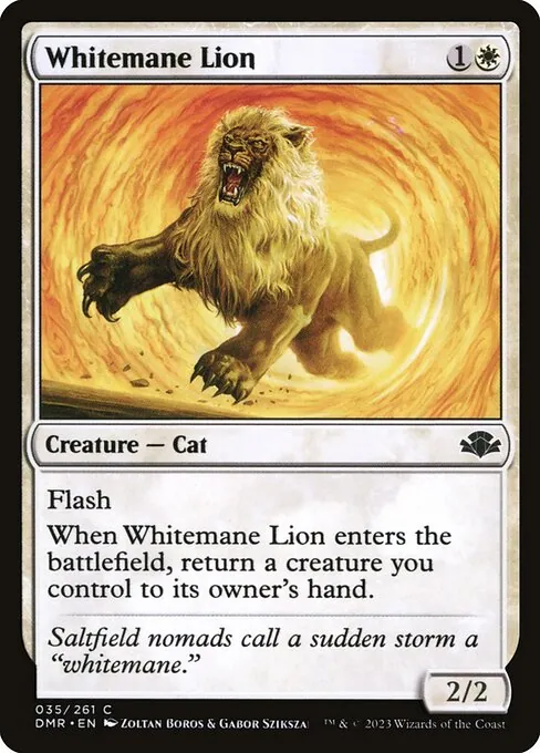 Whitemane Lion 035/271