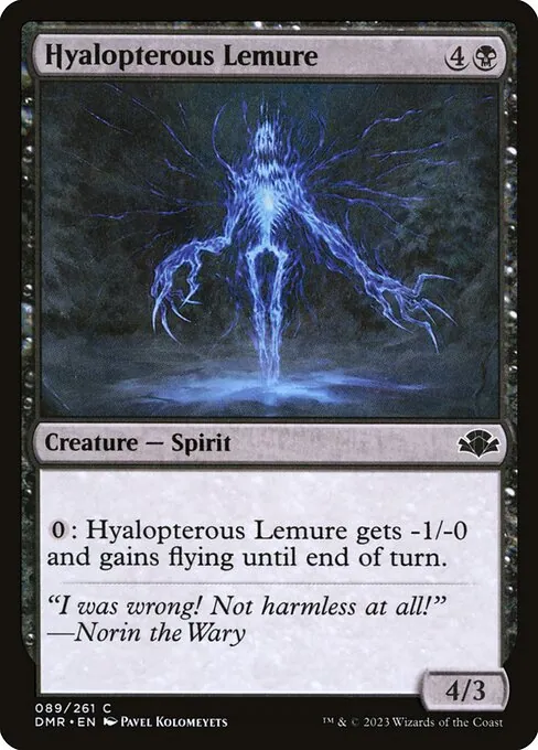 Hyalopterous Lemure 089/271