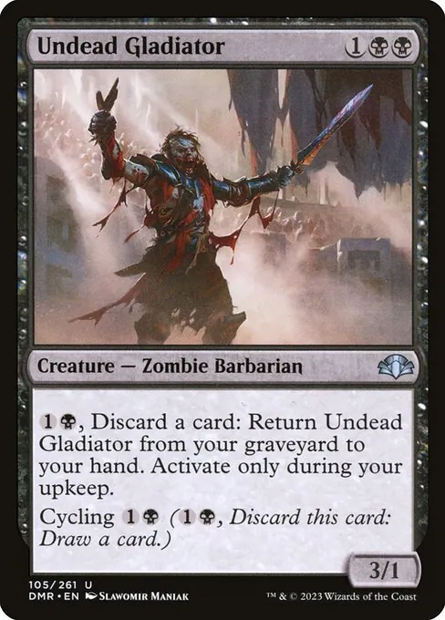 Undead Gladiator 105/271