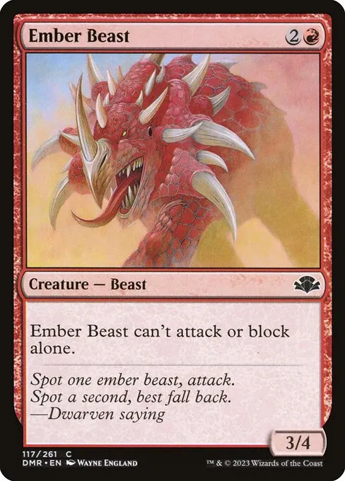 Ember Beast 117/271