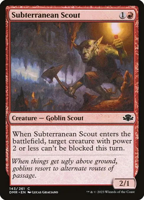Subterranean Scout 143/271