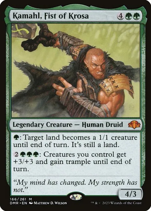 Kamahl, Fist of Krosa 166/271