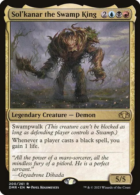 Sol'kanar the Swamp King 200/271