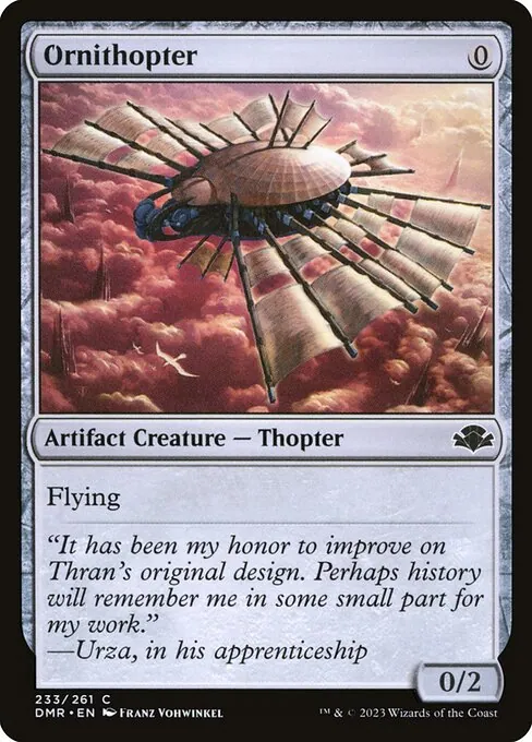 Ornithopter 233/271