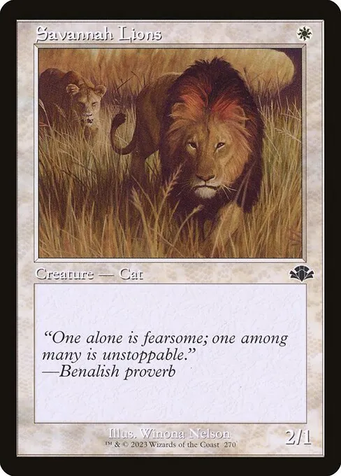 Savannah Lions 270/271