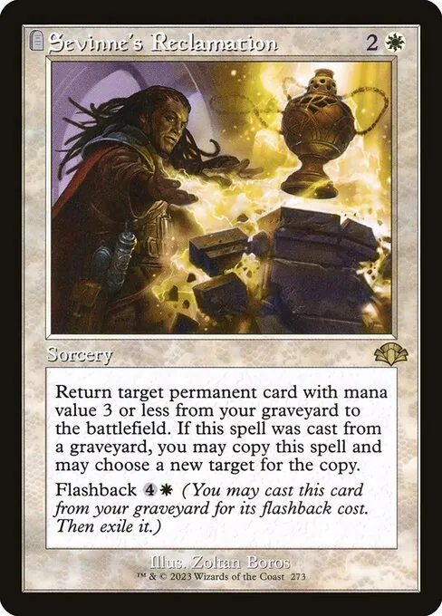 Sevinne's Reclamation 273/271