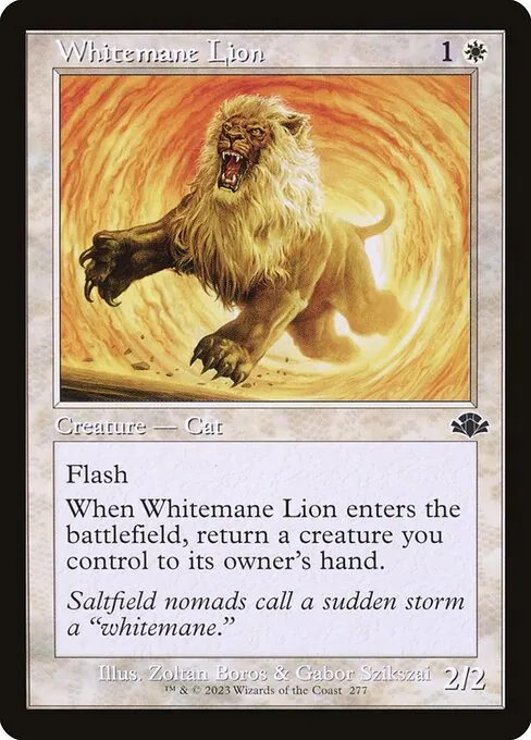 Whitemane Lion 277/271
