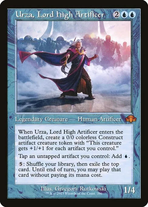 Urza, Lord High Artificer 296/271