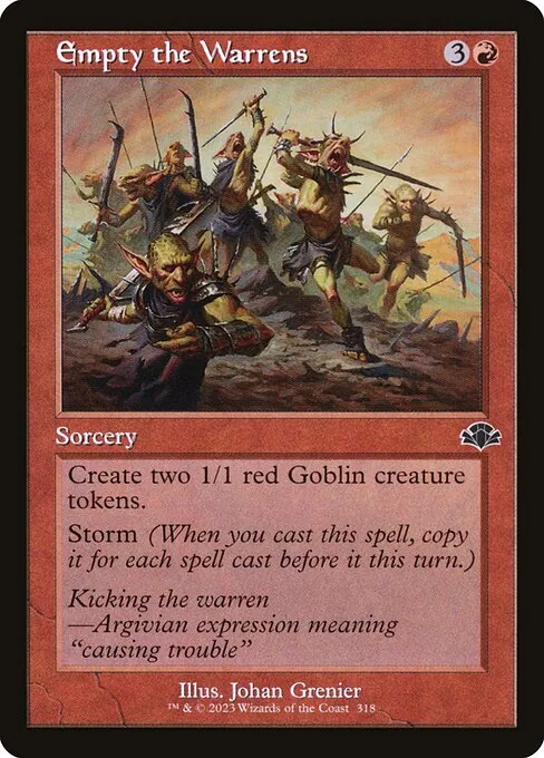 Empty the Warrens 318/271