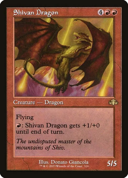 Shivan Dragon 329/271