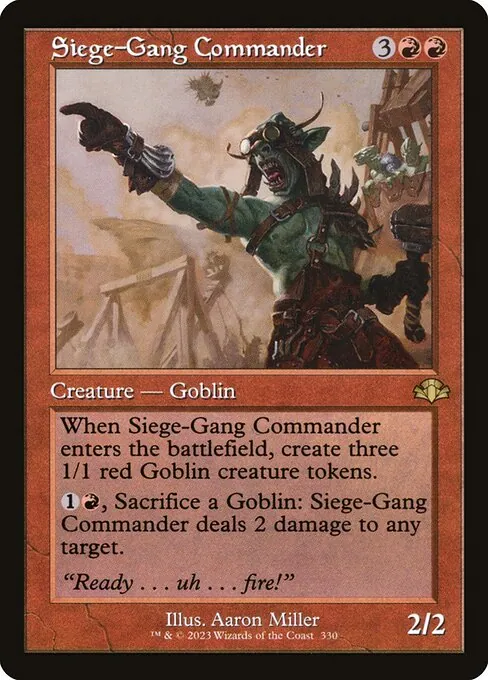 Siege-Gang Commander 330/271