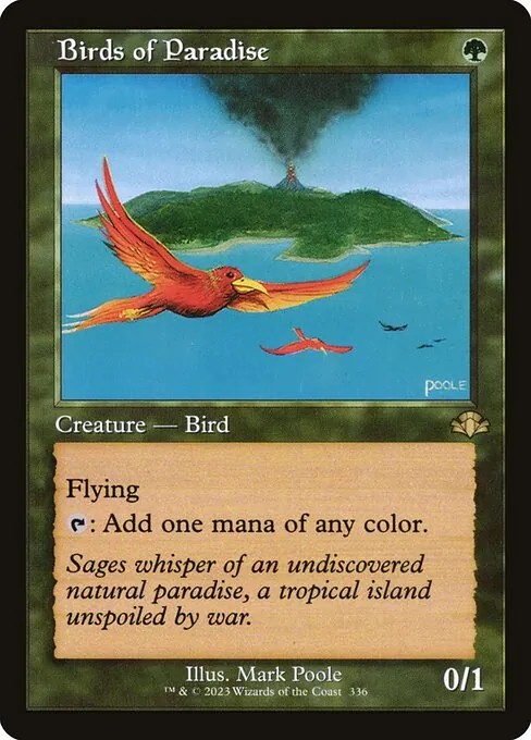 Birds of Paradise 336/271