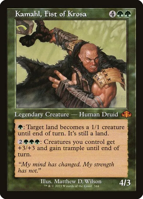Kamahl, Fist of Krosa 344/271