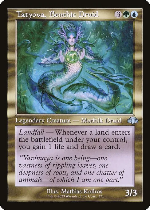 Tatyova, Benthic Druid 371/271
