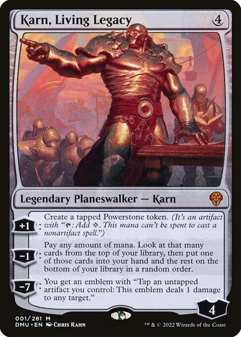 Karn, Living Legacy 001/281