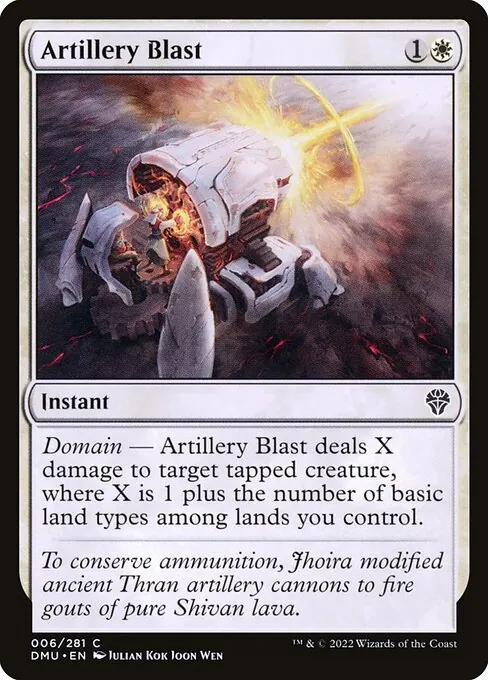 Artillery Blast 006/281