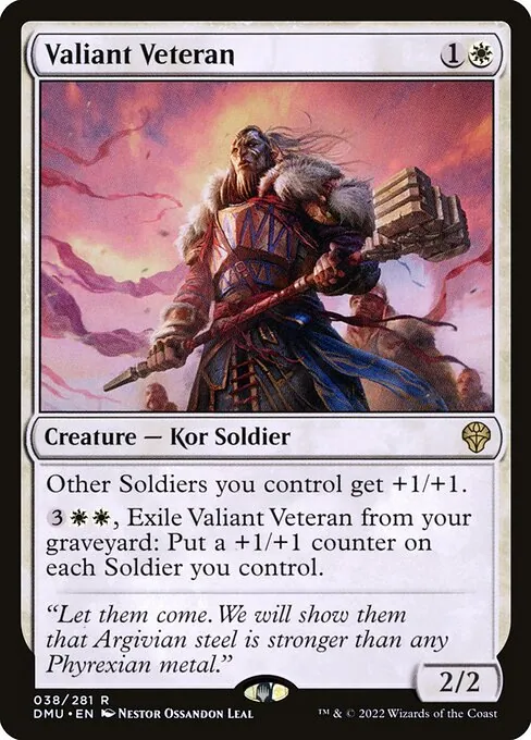 Valiant Veteran 038/281