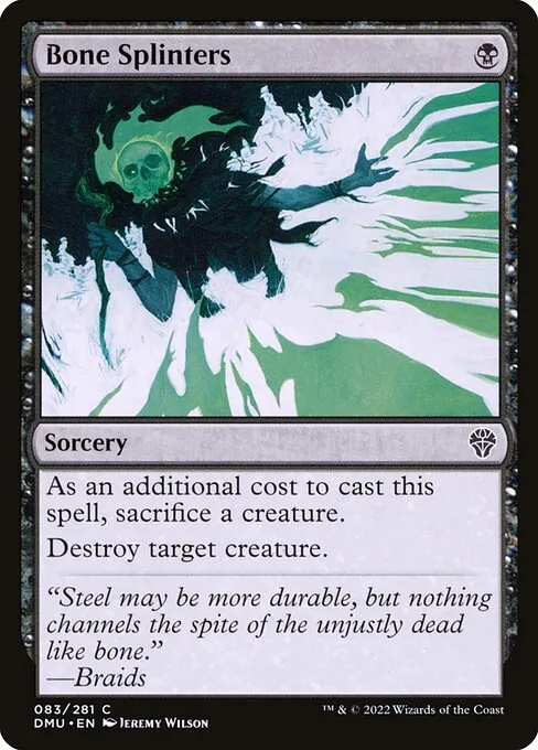 Bone Splinters 083/281
