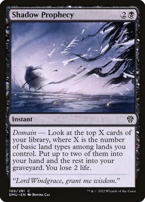 Shadow Prophecy 105/281