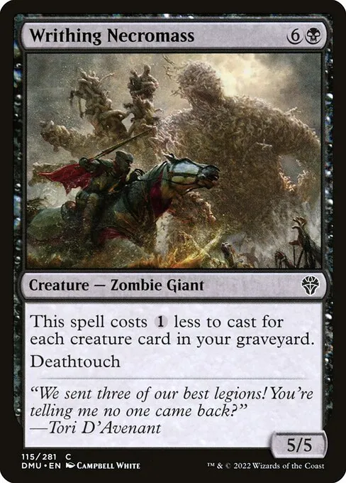 Writhing Necromass 115/281