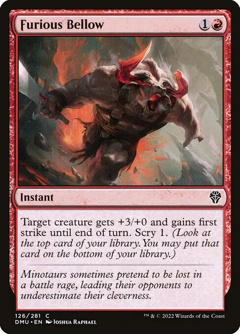 Furious Bellow 126/281