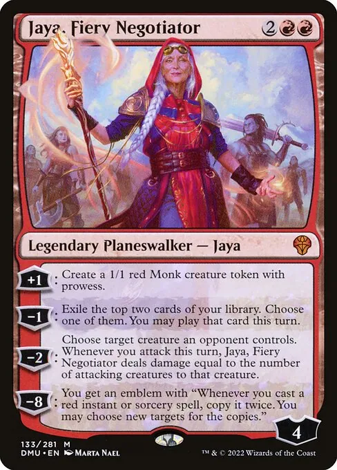 Jaya, Fiery Negotiator 133/281