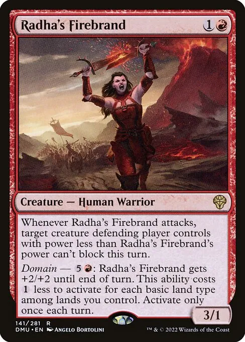 Radha's Firebrand 141/281