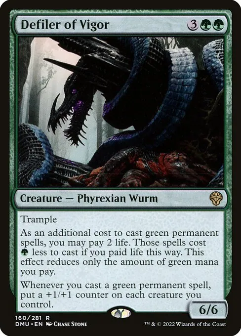 Defiler of Vigor 160/281