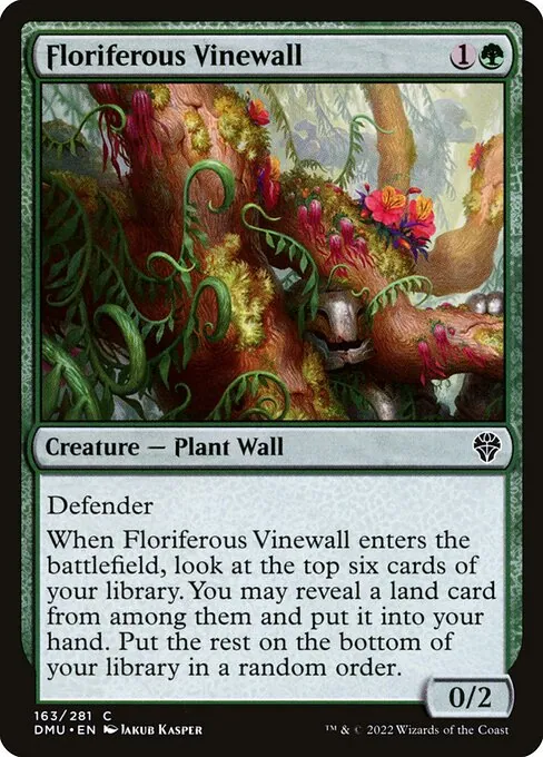 Floriferous Vinewall 163/281