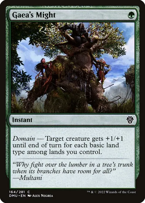Gaea's Might 164/281