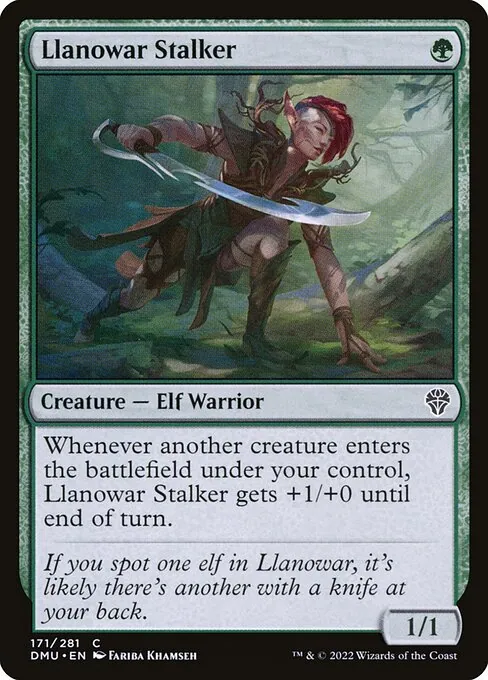 Llanowar Stalker 171/281