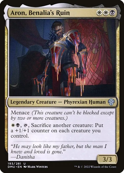Aron, Benalia's Ruin 193/281