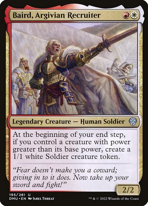 Baird, Argivian Recruiter 195/281