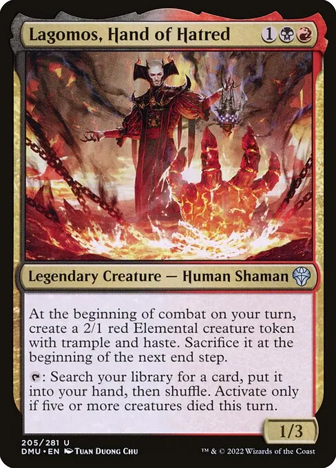 Lagomos, Hand of Hatred 205/281