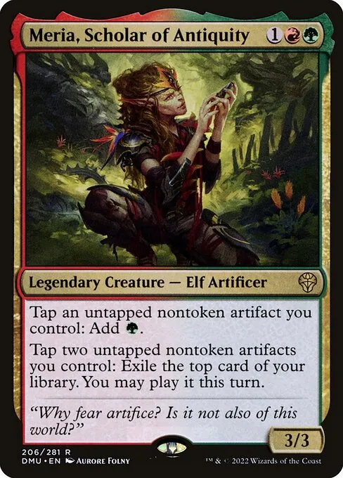Meria, Scholar of Antiquity 206/281