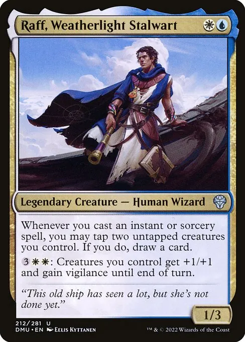 Raff, Weatherlight Stalwart 212/281