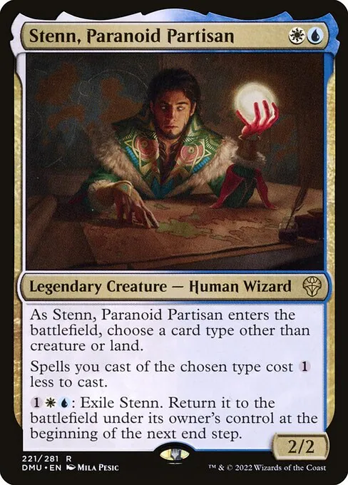 Stenn, Paranoid Partisan 221/281