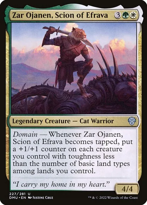Zar Ojanen, Scion of Efrava 227/281