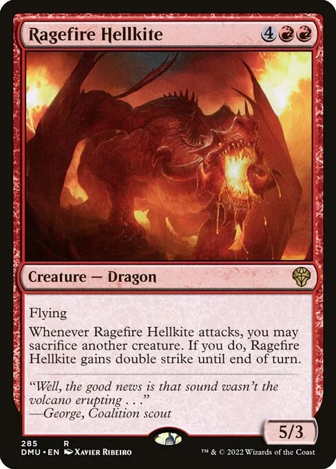 Ragefire Hellkite 285/281