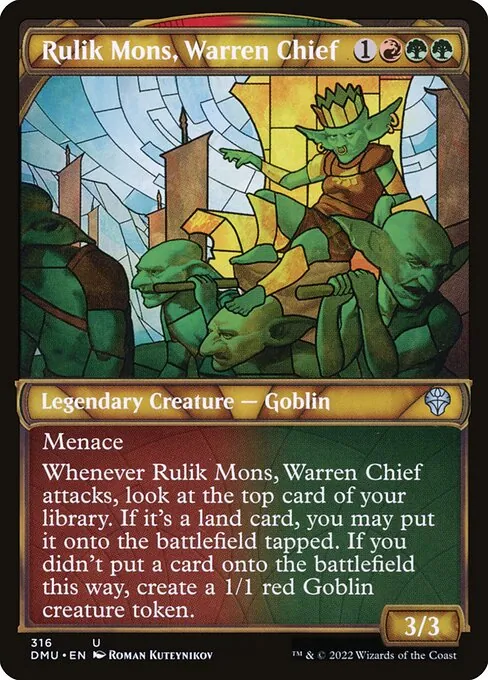 Rulik Mons, Warren Chief 316/281