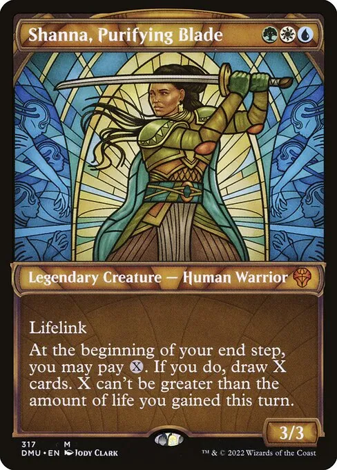 Shanna, Purifying Blade 317/281