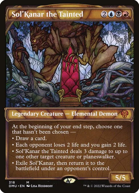 Sol'Kanar the Tainted 318/281